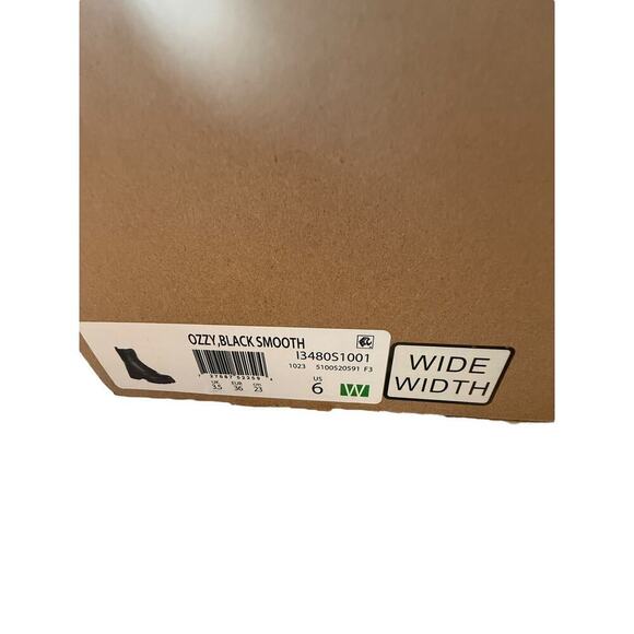 NIB Soul Women's Black Smooth Synthetic Ozzy Mid Calf Combat Boots Size 6 - Picture 10 of 11